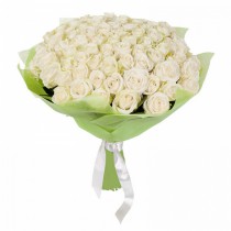101 White Roses